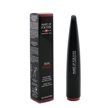 Make Up For Ever Rouge Artist Intense Color Beautifying Lipstick -  166 Poised Rosewood 3.2g/0.1oz Image 3