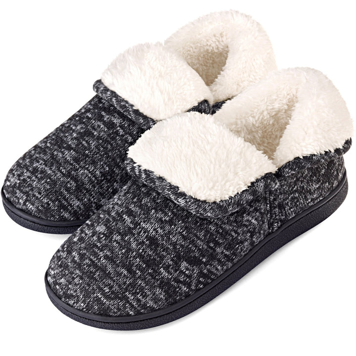 VONMAY Womens Memory Foam Slippers Cozy Booties Indoor Outdoor Non-Slip Image 7