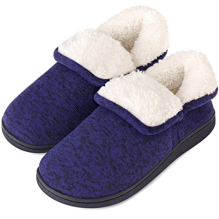 VONMAY Womens Memory Foam Slippers Cozy Booties Indoor Outdoor Non-Slip Image 9