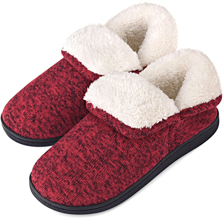 VONMAY Womens Memory Foam Slippers Cozy Booties Indoor Outdoor Non-Slip Image 10