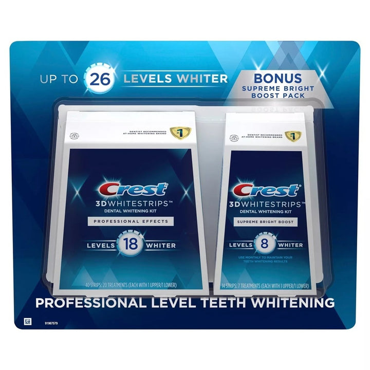 Crest 3D Whitestrips Professional Effects At-home Teeth Whitening Kit Image 1