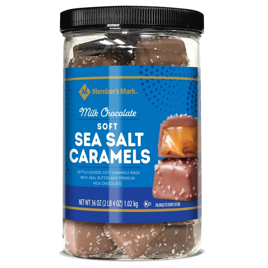 Members Mark Soft Sea Salt Caramels (36 Ounce) Image 1