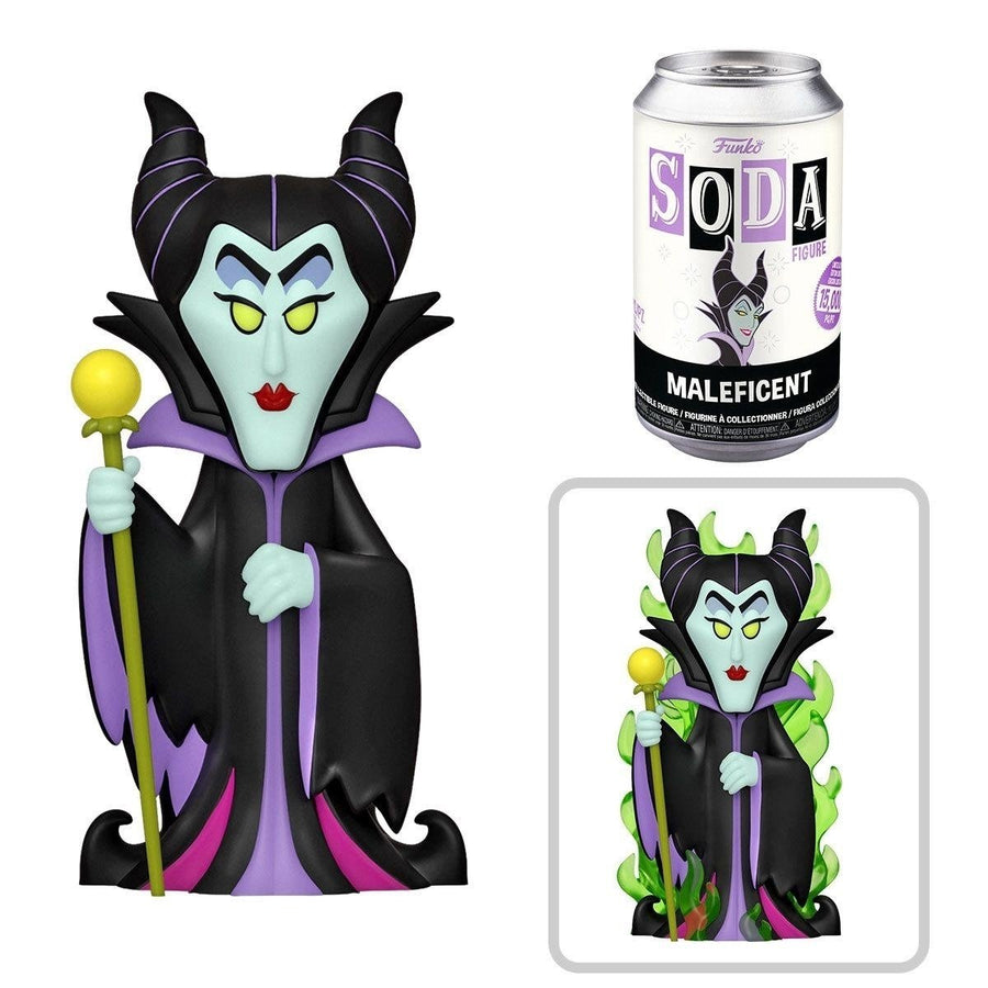 Funko Soda Disney Maleficent Sorceress Limited Edition Vinyl Figure Collectible Image 1