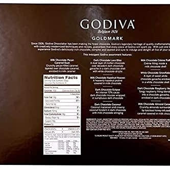 Godiva Belgium Goldmark Assorted Chocolate11.3 Ounce (26 Pieces) Image 4