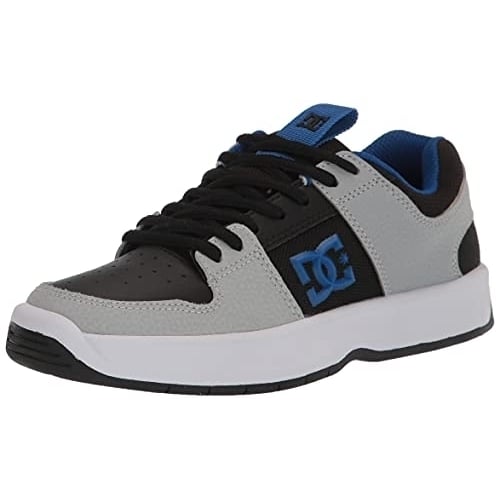 DC Unisex-Child Lynx Zero Youth Skate Shoe  BLACK/GREY Image 1