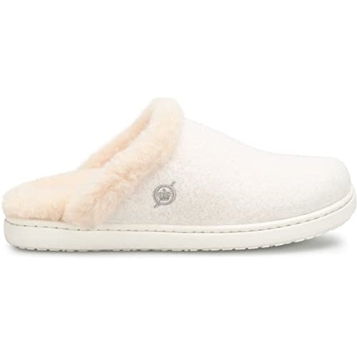 Born Zoe Slipper Grey Wool Combo Size BR0025422 Soft Shearling Lined Clog Image 1