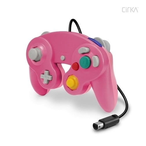 Nintendo Wii/ GameCube Wired Controller (Bubblegum Pink) - CirKa Image 2