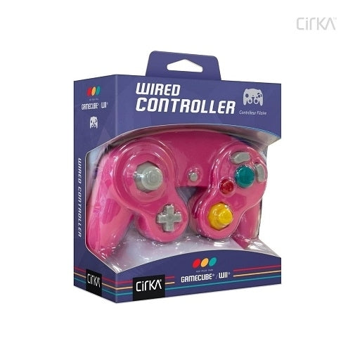 Nintendo Wii/ GameCube Wired Controller (Bubblegum Pink) - CirKa Image 3