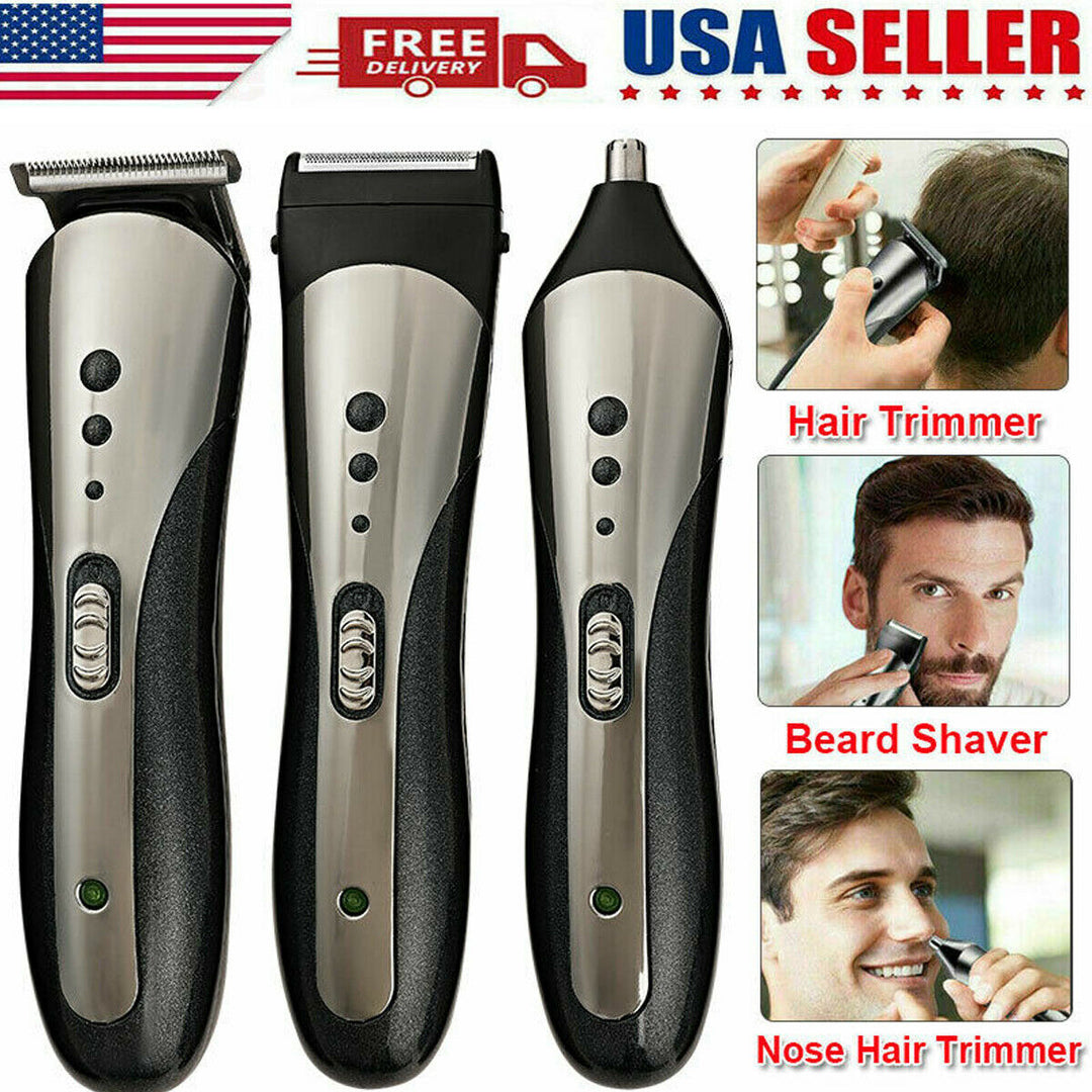 Professional Hair Clippers Trimmer Shaving Machine Beard Cutting Cordless Barber Image 1