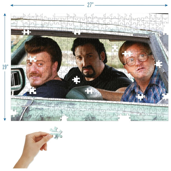 Trailer Park Boys Chrysler 420pc Ricky Julian Bubbles Jigsaw Chunky Puzzle TV Series Character Mighty Mojo Image 3