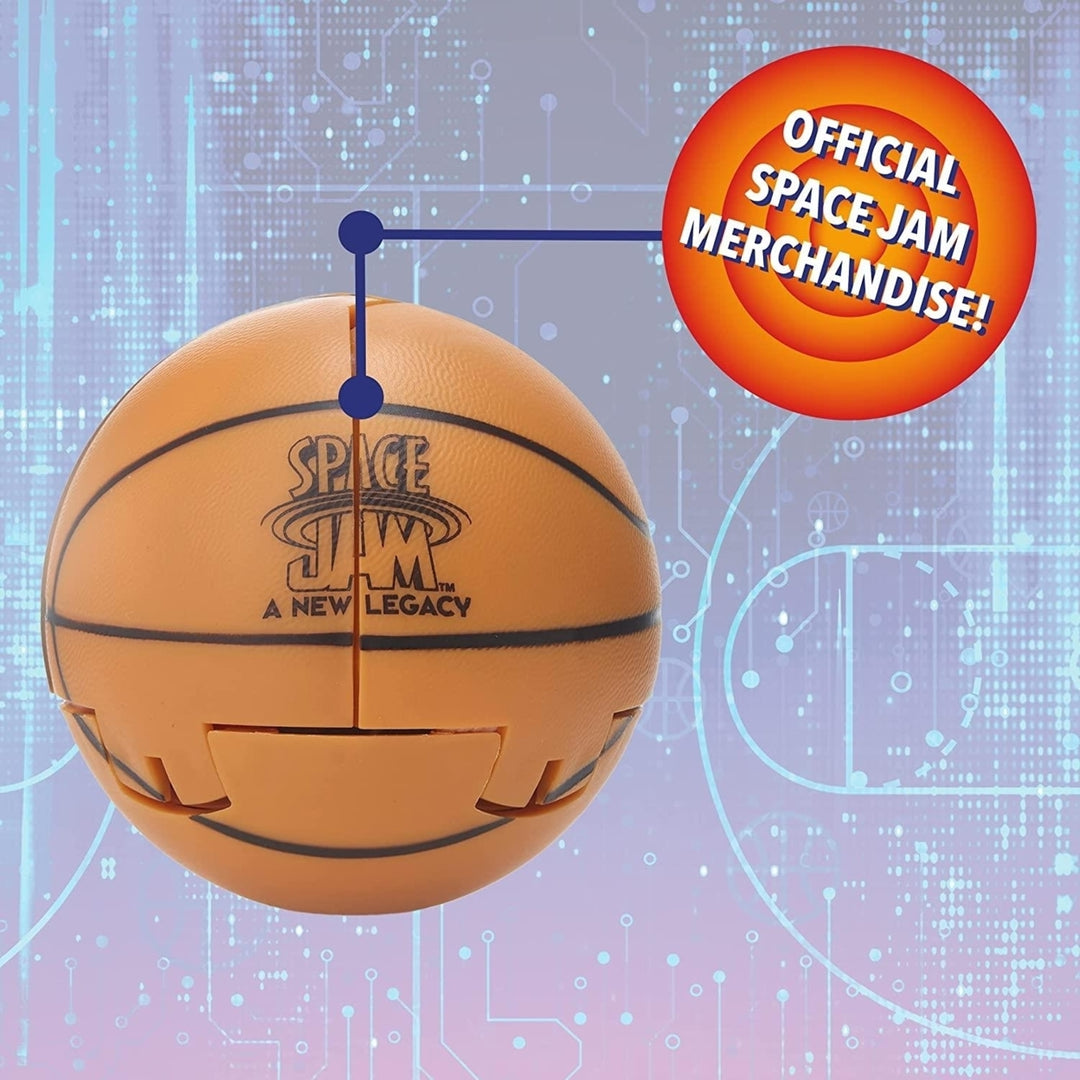 Space Jam A Legacy Daffy Duck Plush Drop n Pop Basketball Kids Interactive Toy WOW Stuff Image 4