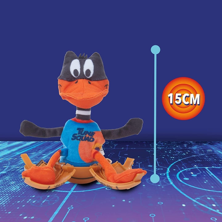 Space Jam A Legacy Daffy Duck Plush Drop n Pop Basketball Kids Interactive Toy WOW Stuff Image 4