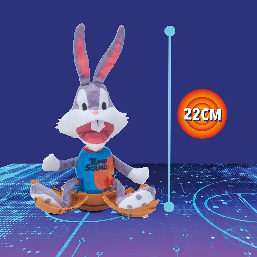 Space Jam A  Legacy Bugs Bunny Plush Drop n Pop Basketball Kids Interactive Toy WOW! Stuff Image 4