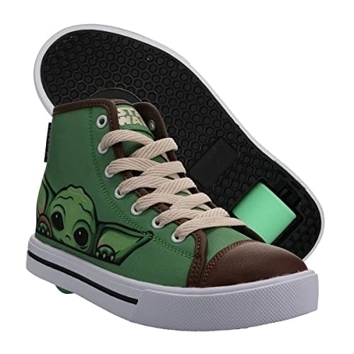 HEELYS Hustle Mandalorian Green Shoes Little Kid Big Kid Adult CV Image 1