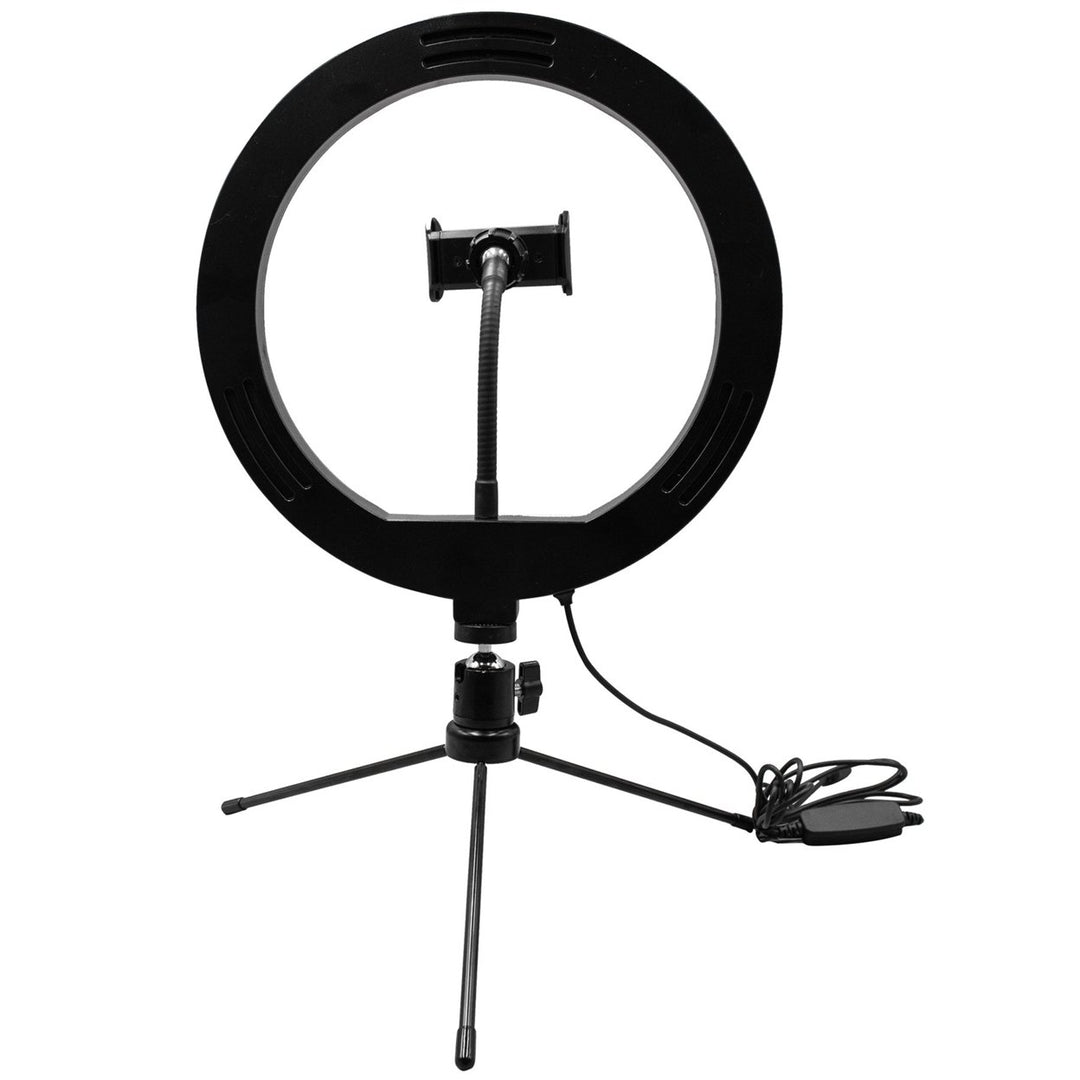 PRO Live Stream 10 Inch LED Ring Light SC-1210SR with Tripod and Phone Holder Image 6