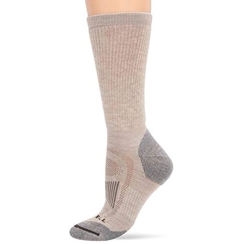 Merrell womens Cushioned Zone Light Hiker Socks  OATML Image 1