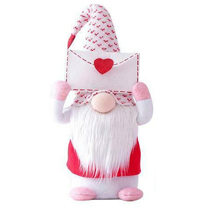 Christmas ornament Gnome Plush Doll Handmade Toy Image 4