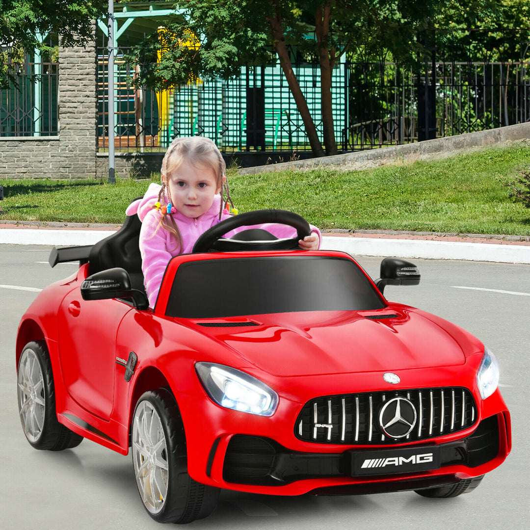 12V Kids Ride On Car Licensed Mercedes Benz AMG GTR w/Remote Control and MP3 Image 3