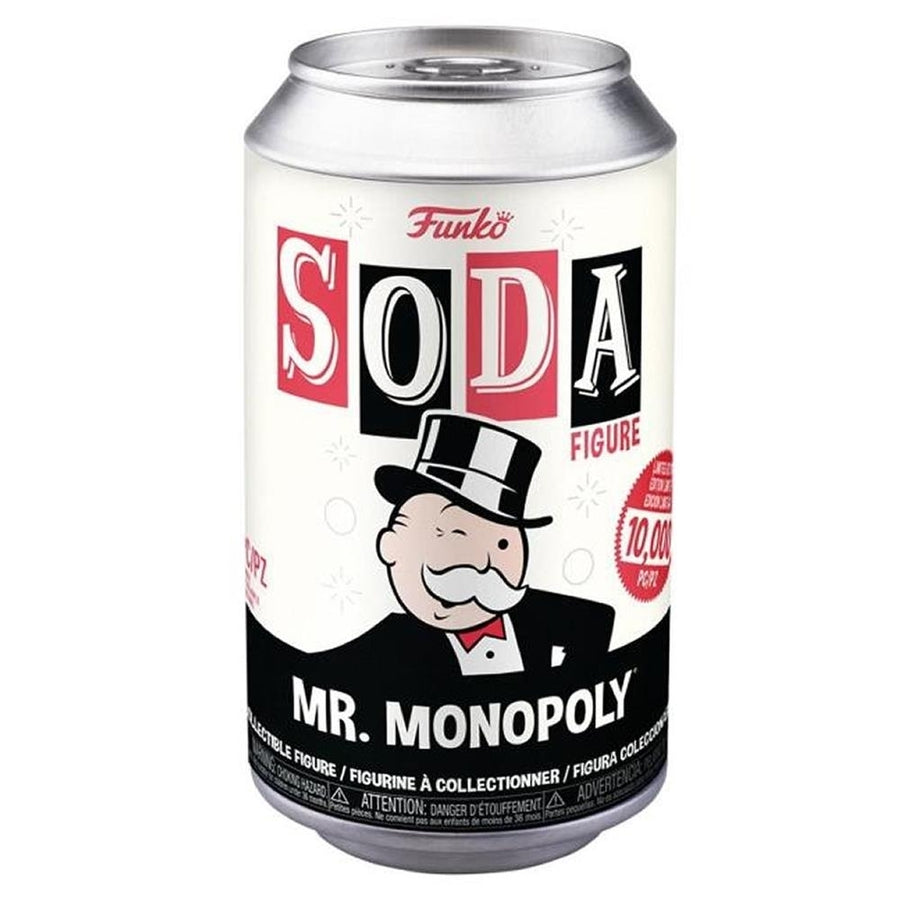 Funko Soda Mr. Monopoly Limited Edition Figure Game Character Collectible Image 1