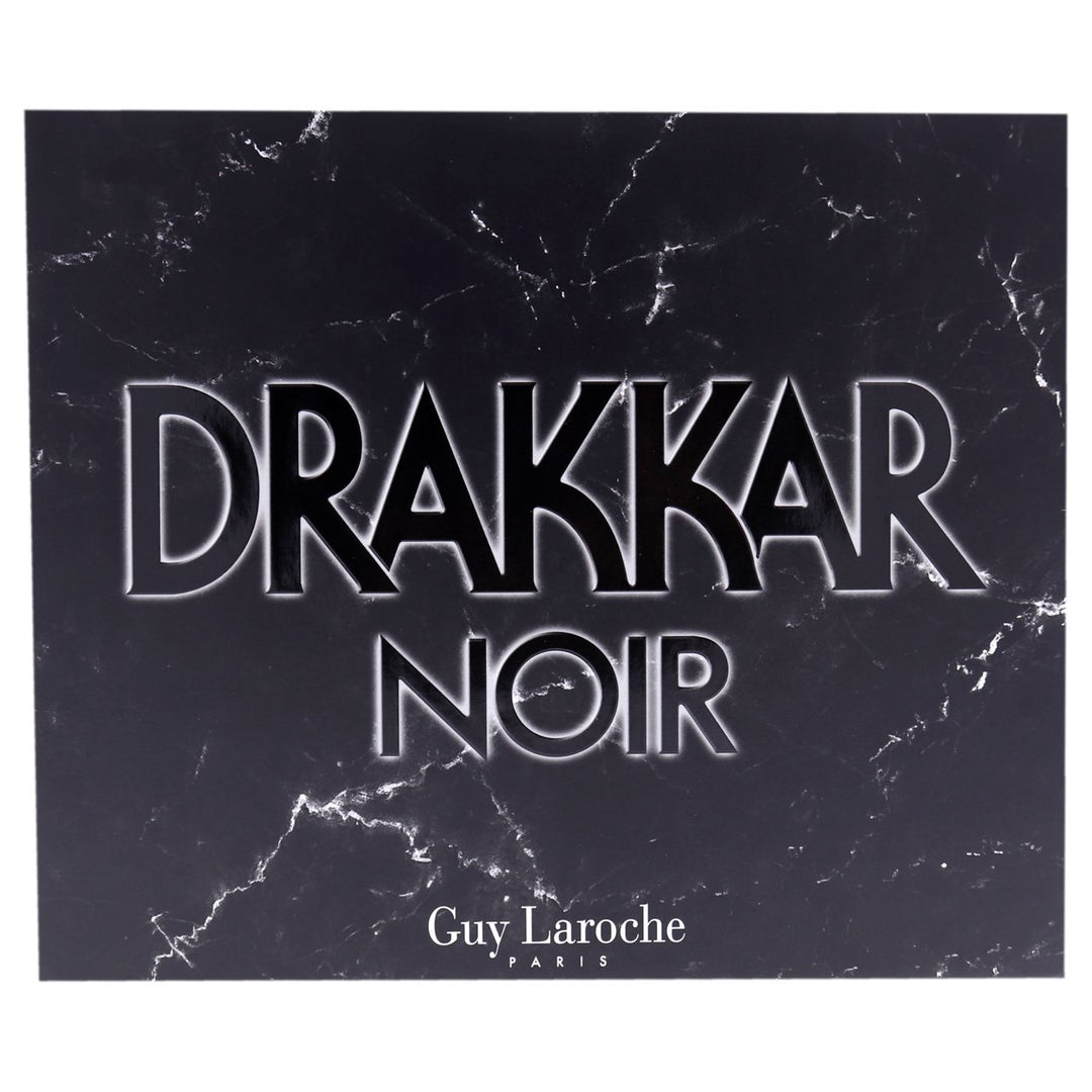 Drakkar Noir by Guy Laroche for Men - 3 Pc Gift Set 3.4oz EDT Spray2.6oz Deodorant Stick1.7oz Shower Gel Image 4