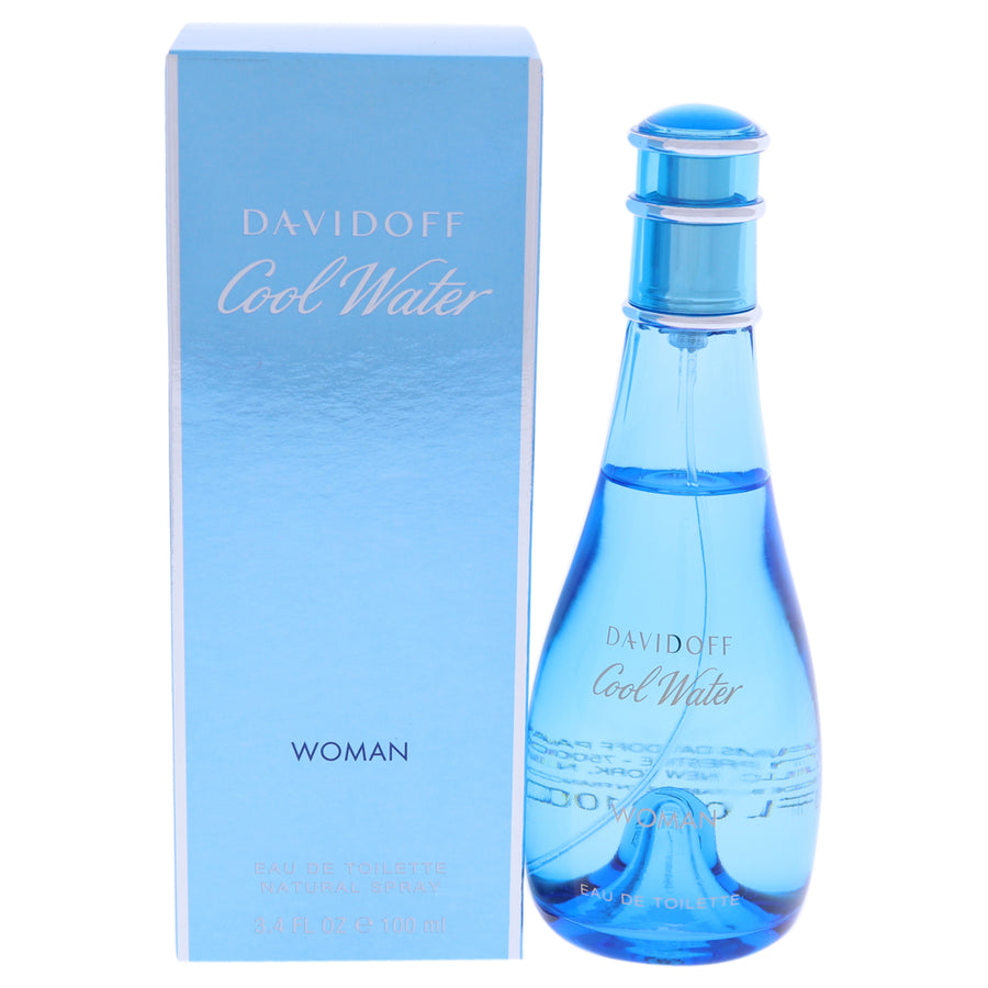 Cool Water by Davidoff for Women - 3.4 oz EDT Spray Image 1