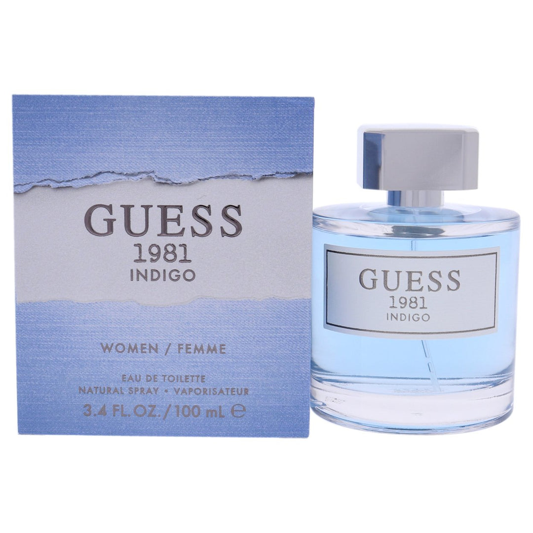 Guess 1981 Indigo by Guess for Women - 3.4 oz EDT Spray Image 1