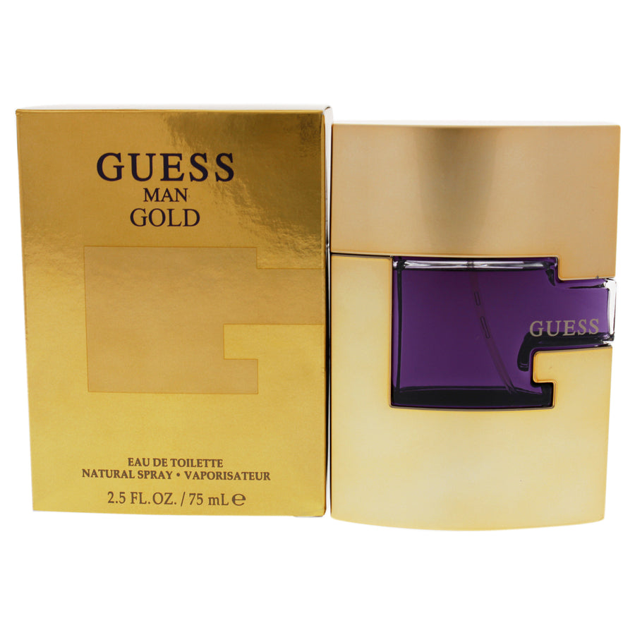 Guess Gold by Guess for Men - 2.5 oz EDT Spray Image 1