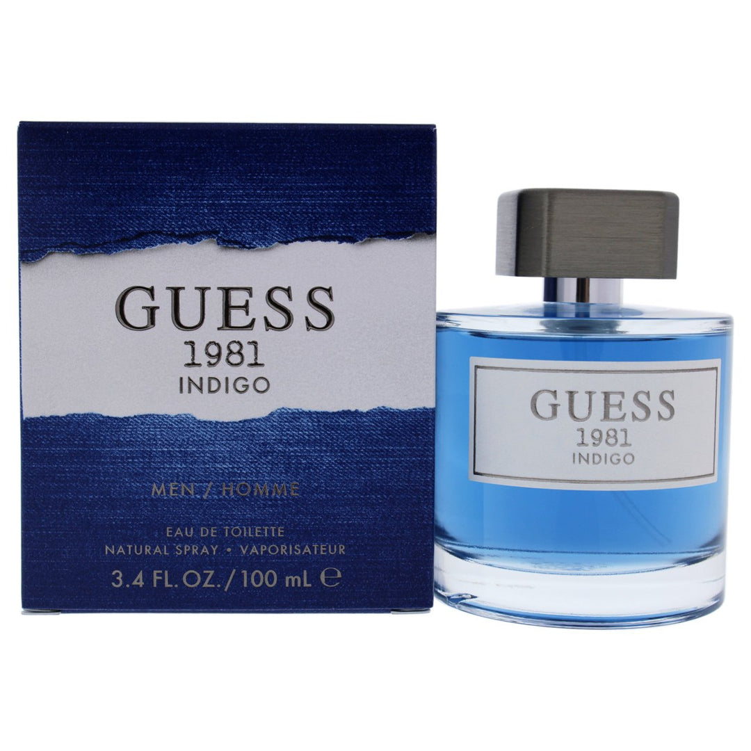 Guess 1981 Indigo by Guess for Men - 3.4 oz EDT Spray Image 1