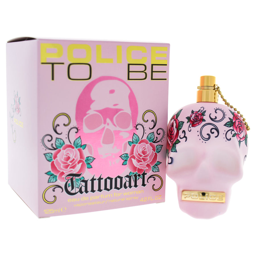 To Be TattooArt by Police for Women - 4.2 oz EDP Spray Image 1