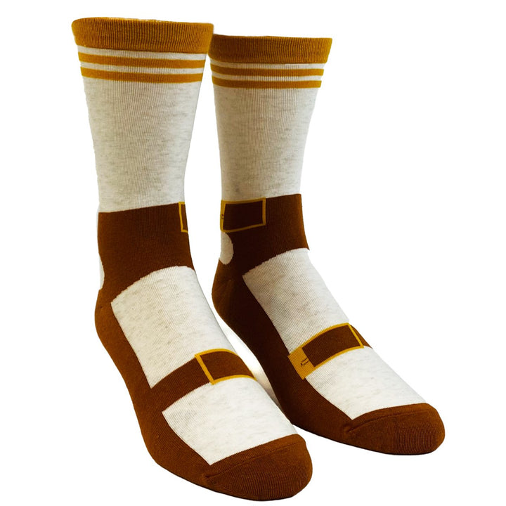 Mens Sandal Socks Funny Socks Sandals Fathers Day Dad Socks Novelty Footwear Image 2