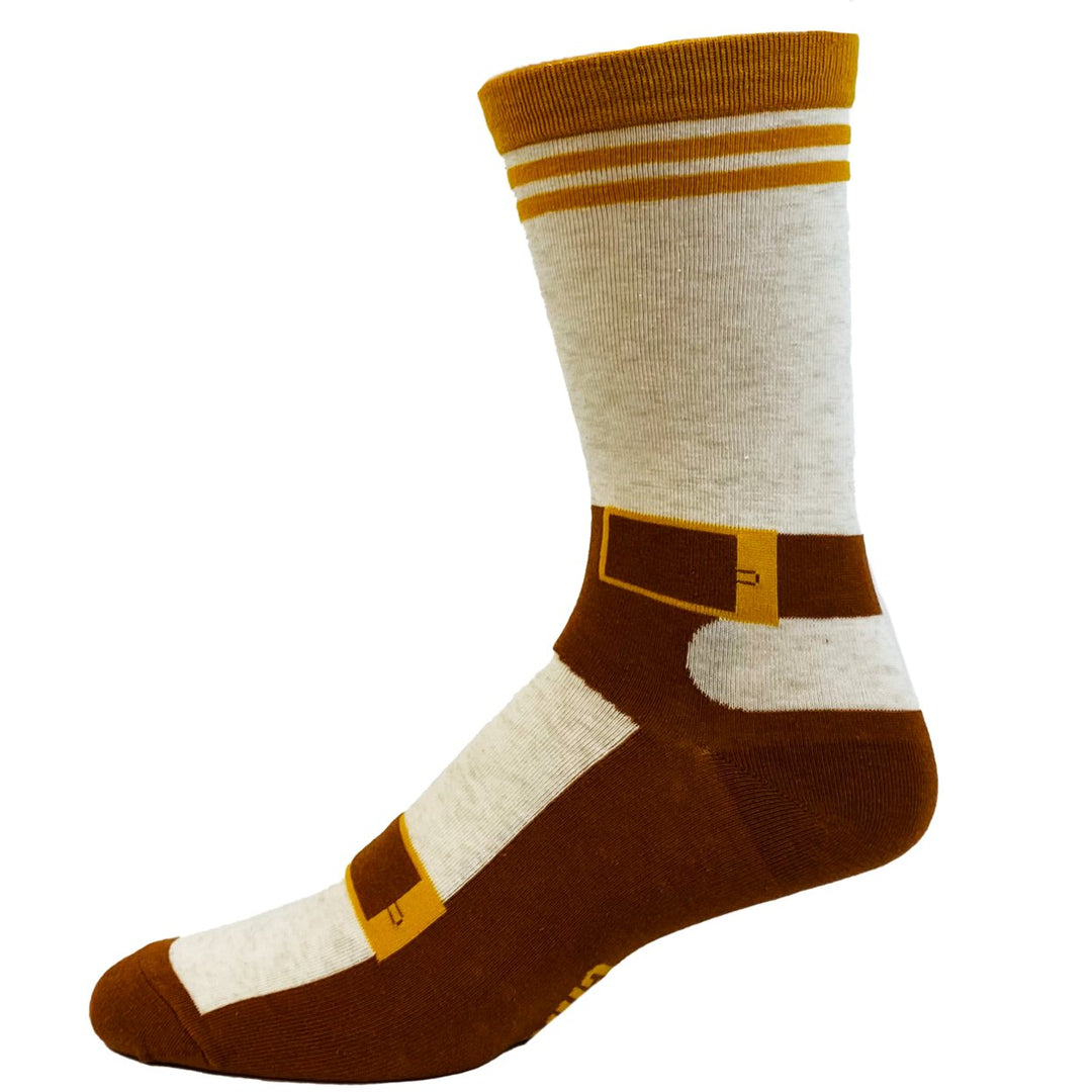 Mens Sandal Socks Funny Socks Sandals Fathers Day Dad Socks Novelty Footwear Image 4