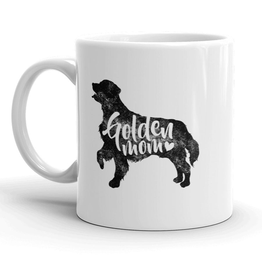 Golden Mom Mug Cute Golden Retriever Dog Coffee Cup - 11oz Image 1