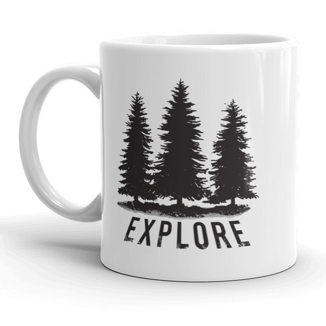 Explore Mug Cool Outdoors Camping Adventure Coffee Cup - 11oz Image 1