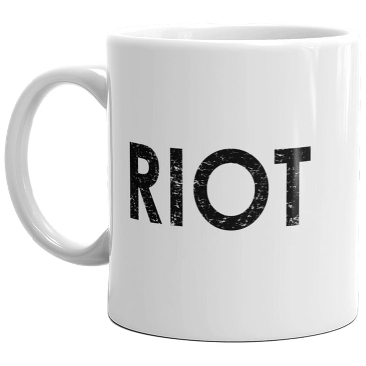 RIOT Mug Funny Always Sunny Chos Crazy Coffee Cup-11oz Image 1