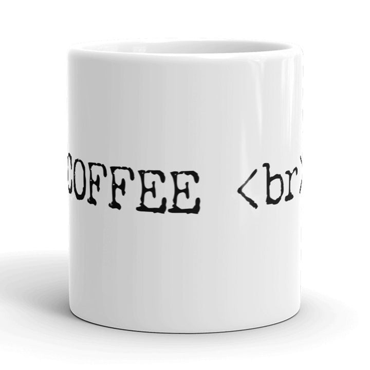 Coffee Break Mug Funny Web Developer Humor Coffee Cup - 11oz Image 1