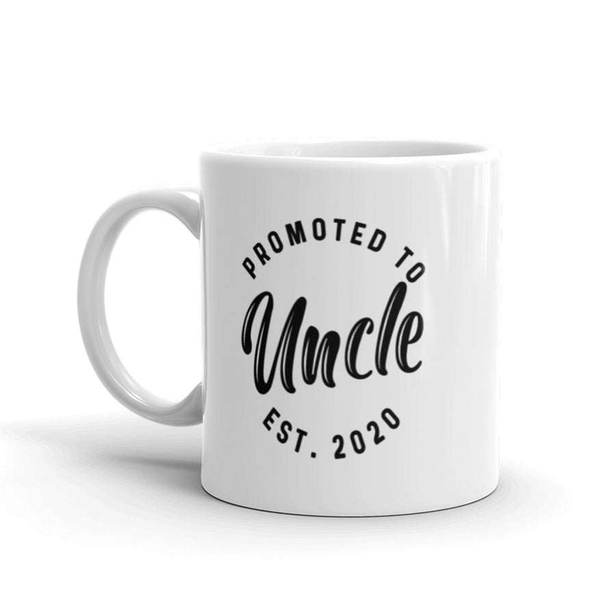 Promoted To Uncle 2020 Coffee Mug-11oz Image 1