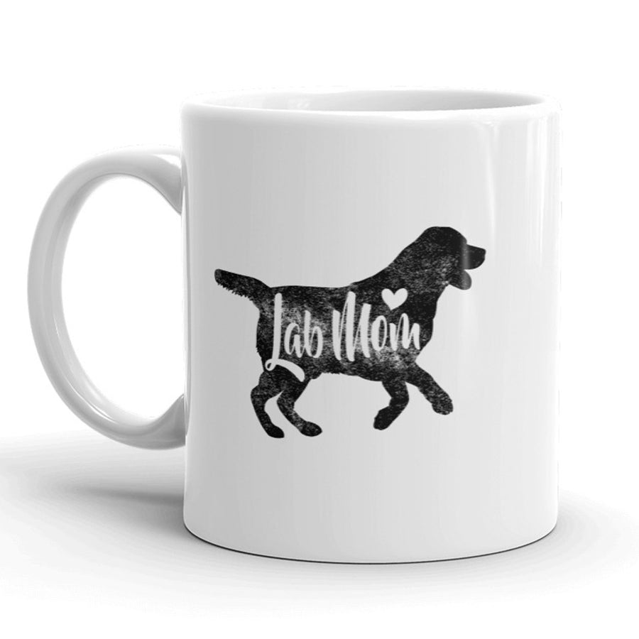 Lab Mom Mug Cute Dog Lover Coffee Cup - 11oz Image 1