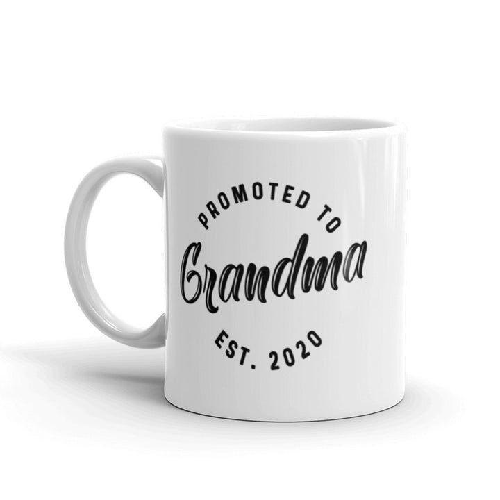 Promoted To Grandma 2020 Coffee Mug Funny Grandmother Ceramic Cup-11oz Image 1