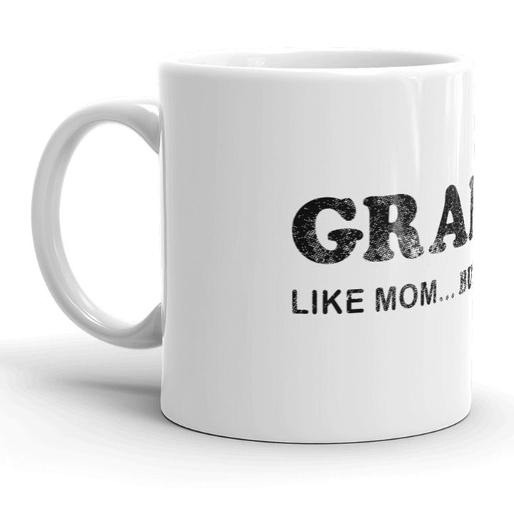 Grammy Like Mom But No Rules Mug Funny Grandmother Coffee Cup - 11oz Image 2