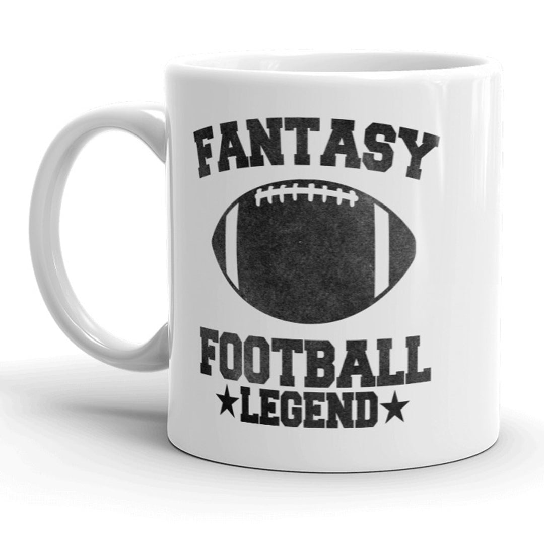 Fantasy Football Legend Mug Funny Sports Coffee Cup - 11oz Image 1