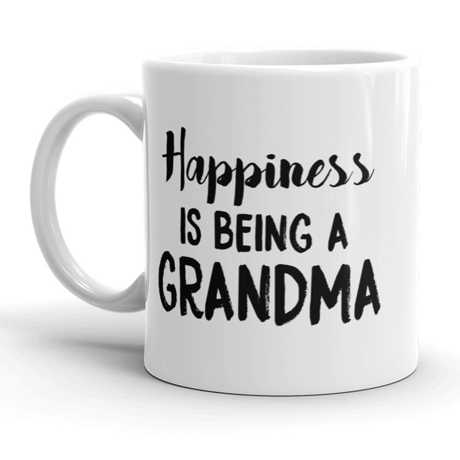 Happiness Is Being A Grandma Mug Cute Grandmother Coffee Cup - 11oz Image 1