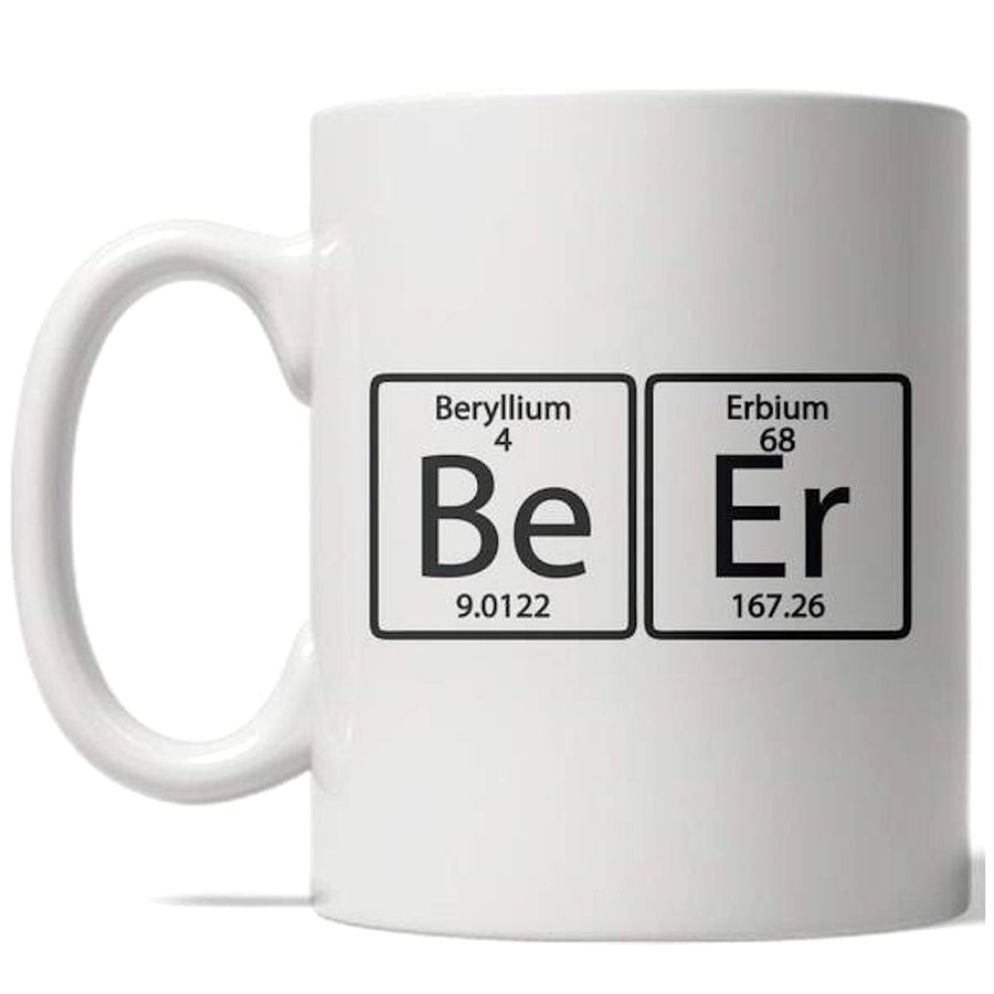 Element Of Beer Mug Funny Drinking Science Coffee Cup - 11oz Image 1