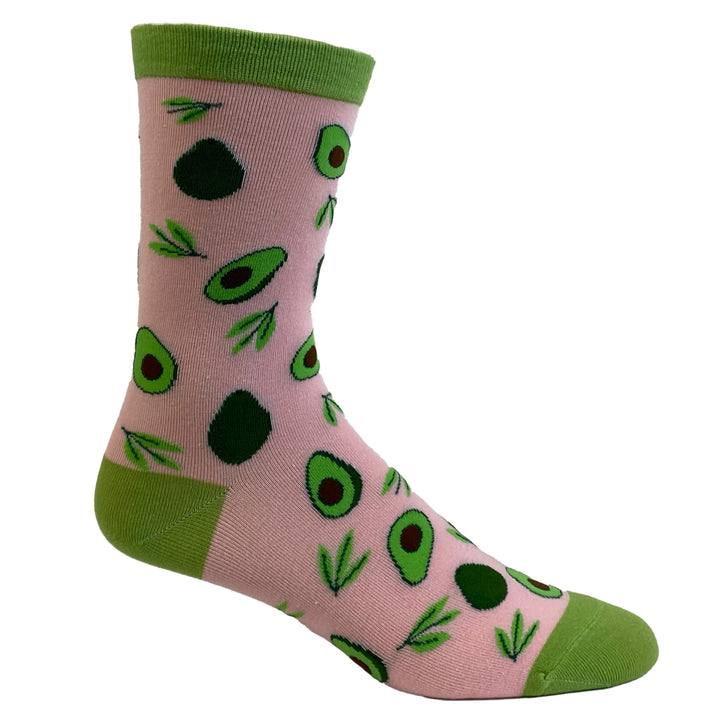 Womens Avocado Toast Socks Funny Millenial Breakfast Bread Graphic Novelty Footwear Image 6