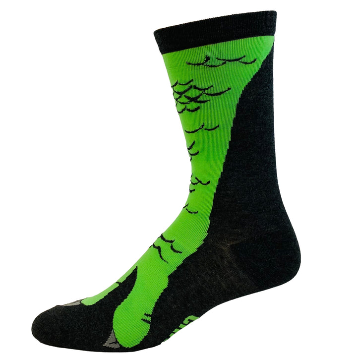 Mens Dinosaur Foot Socks Funny Jurassic T-Rex Dino Lover Novelty Footwear Image 4