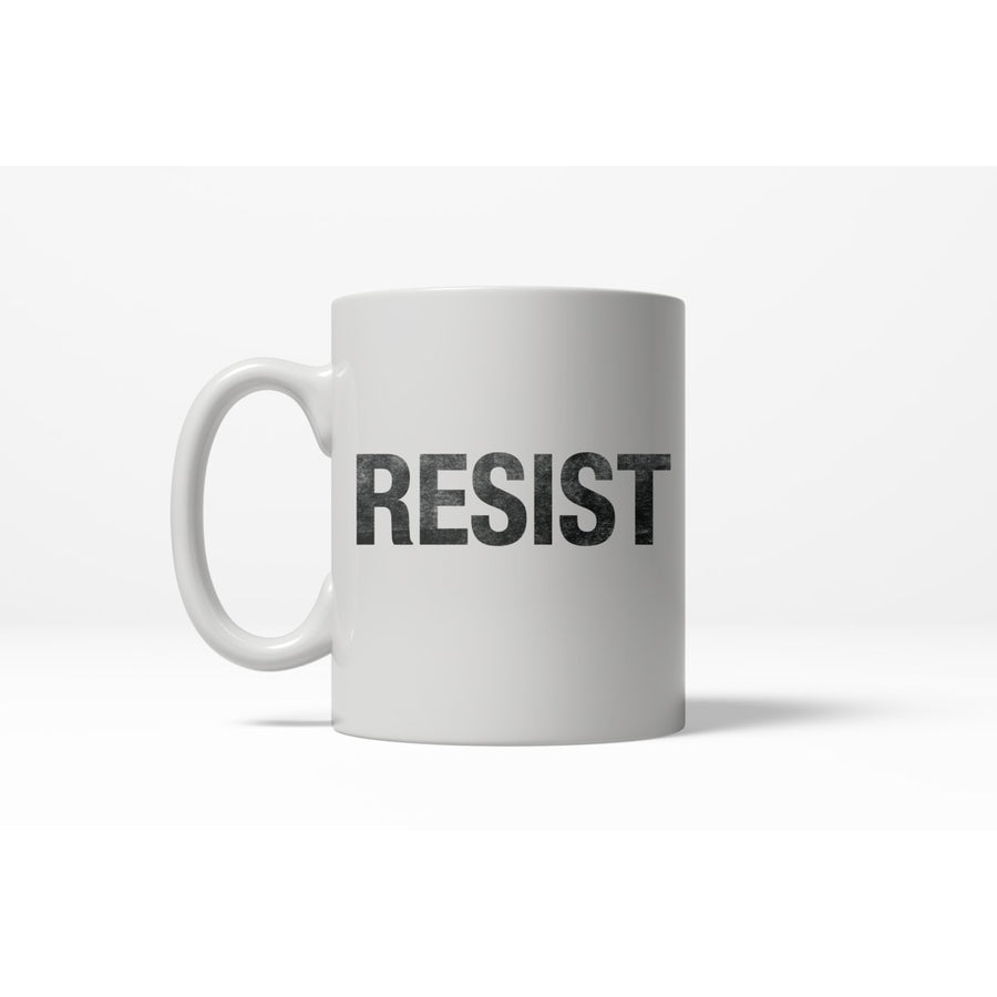 Resist Tee United States of America Protest Rebel Political Ceramic Coffee Drinking Mug - 11oz Image 1