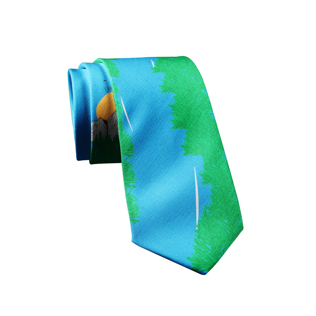 Can I Leave Necktie Funny Ties Hilarious Mens Novelty Neckties Nerdy Joke Tie Image 2