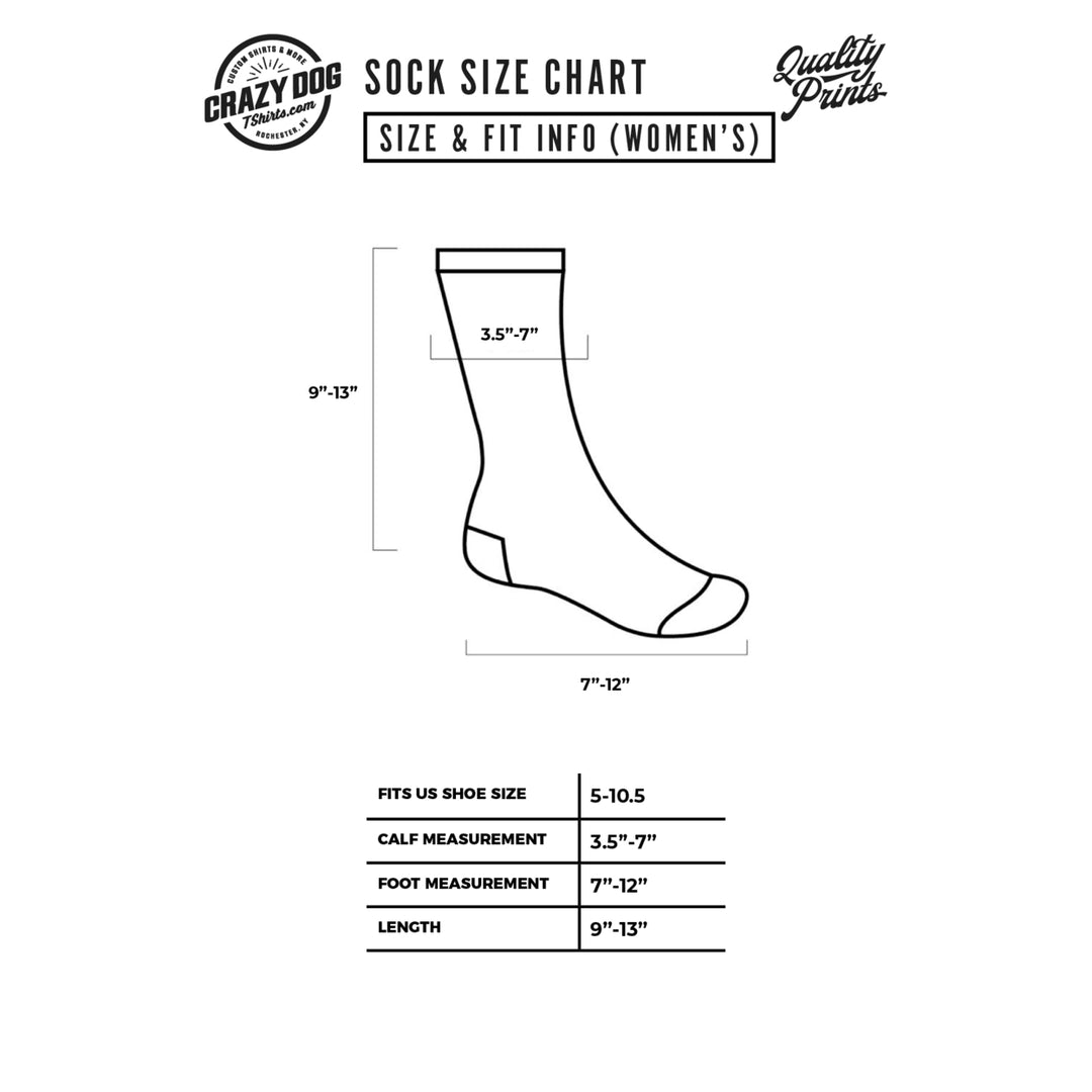 Women's Don't Puck With A Hockey Mom Socks Funny Parenting Adulting Sports Crazy Footwear Image 3
