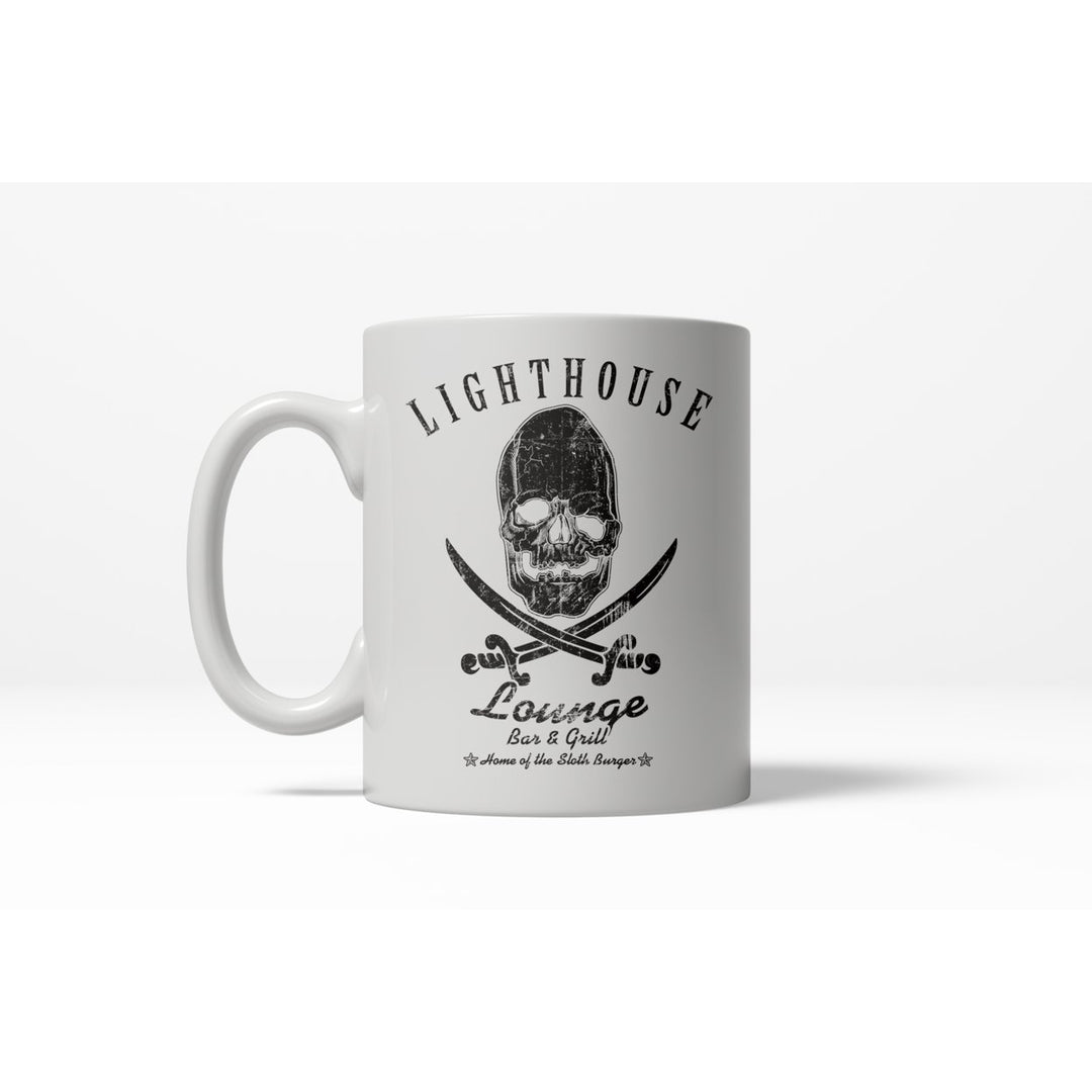 Lighthouse Lounge Funny Vintage Retro Bar Ceramic Coffee Drinking Mug - 11oz Image 1