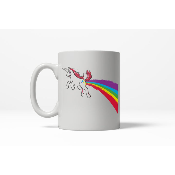 Unicorn Farting Funny Rainbow Magical Ceramic Coffee Drinking Mug - 11oz Image 1