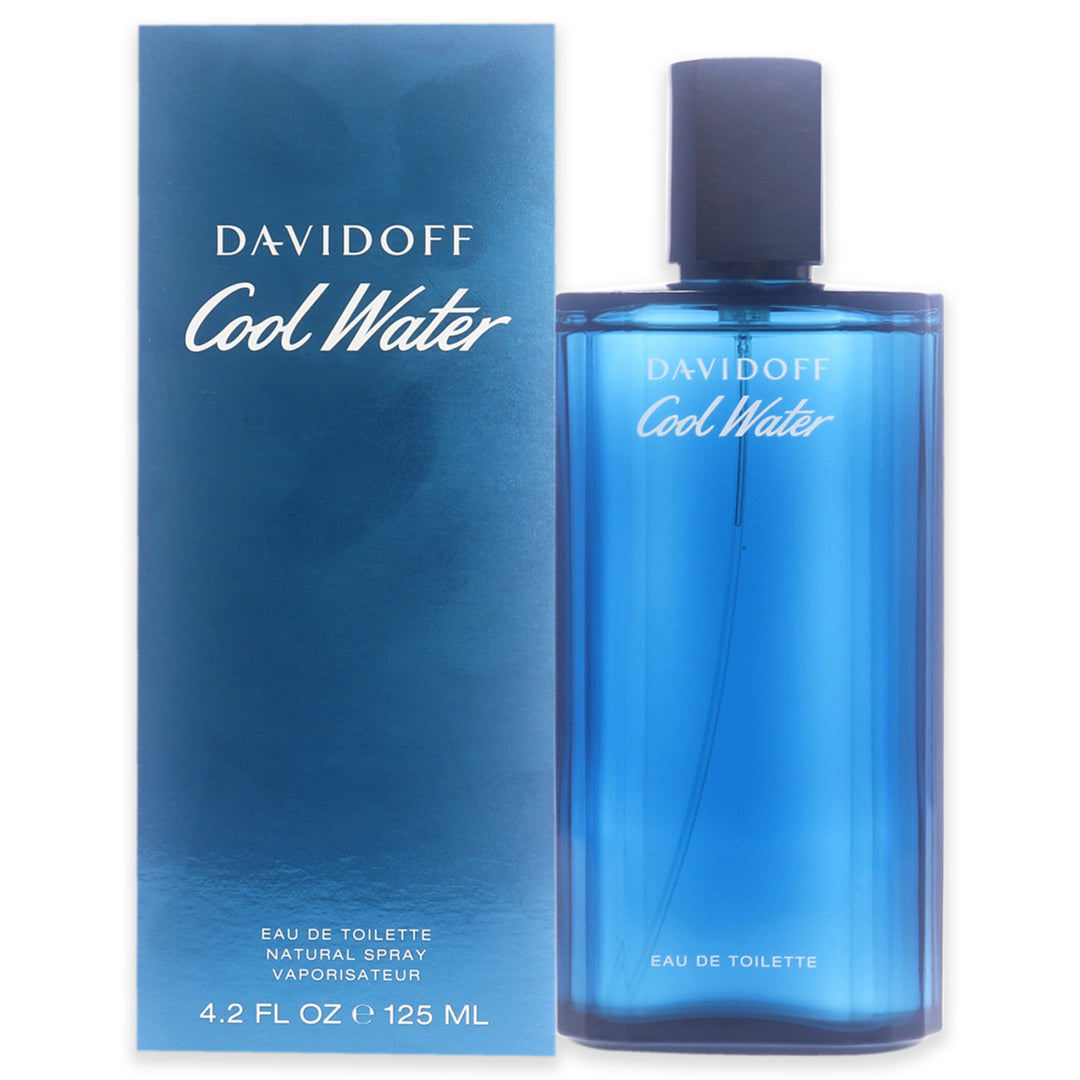 Cool Water by Davidoff for Men - 4.2 oz EDT Spray Image 1